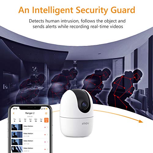 Imou 5MP Camera for Home, 360° Security Camera, WIFI Camera Indoor, Baby Monitor, CCTV Camera for Home Wireless, Surveillance Camera with Human Detection, Smart Motion Tracking, Two-Way Talk, Alexa