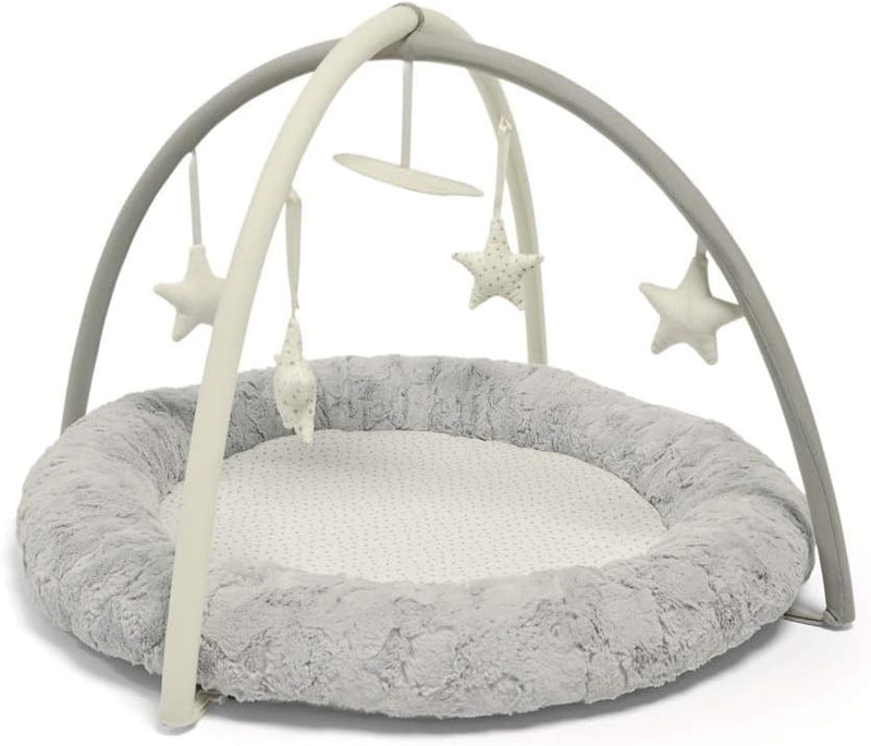 Mamas & Papas My First Interactive Activity Baby Playmat & Gym, Grey/Cream