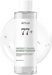 Heartleaf 77% Soothing Toner I pH 5.5 Trouble Care, Calming Skin, Refreshing, Hydrating, Purifying, Cruelty Free, Vegan,(250ml / 8.45 fl.oz.) - Natural 250ml / 8.45 Fl Oz (Pack of 1)