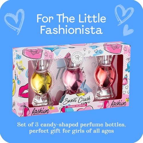 Body Mist Perfume Gift Set For Kids, Pre-Teens, Tweens & Teen Girls | Fresh & Fun Scents | CANDY (3 Pack)