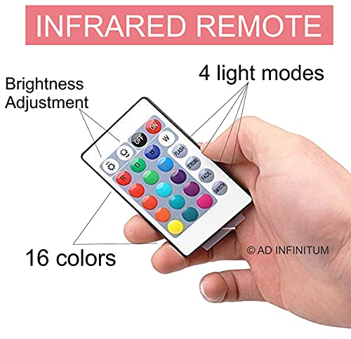 BPAÂ® The Dark Knight16 Colors LED Wall Lamp for Gift, Kids Room -(16 Colors)