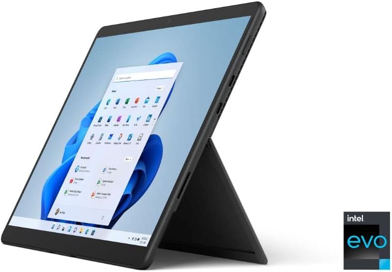 Microsoft Surface Pro 8-13" Touchscreen - Intel® Evo Platform Core™ i7-16GB Memory - 256GB SSD - Device Only - Graphite (Latest Model)