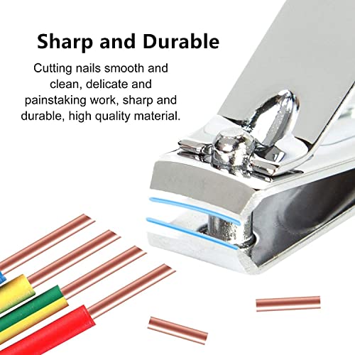 Manicure Set Men Women Nail Clipper Set 8in1 Stainless Steel Toe Finger Nail Clipper Personal Care Tools with Portable Travel Case Pedicure Tools Grooming Kit Gifts for Men Women Wife Family Friend