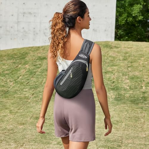 G4Free Small Sling Bag Crossbody Chest Bag Shoulder Backpack Outdoor Anti Theft