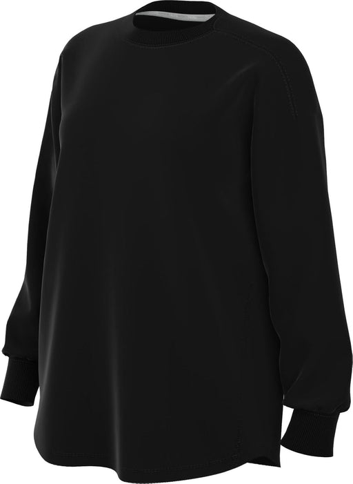 Women W Nk One Relaxed Df Ls Top Top - BLACK/(BLACK)