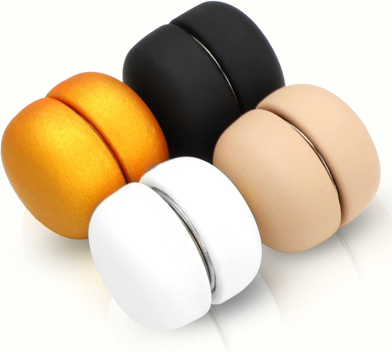 Premium Strong Multi-Use Colorful Scarf Small Magnetic Hijab Magnets, Commercial Strength Hijab Pins - 8 Pairs