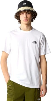 Mens M S/S SIMPLE DOME TEE T-Shirt - Tnf White