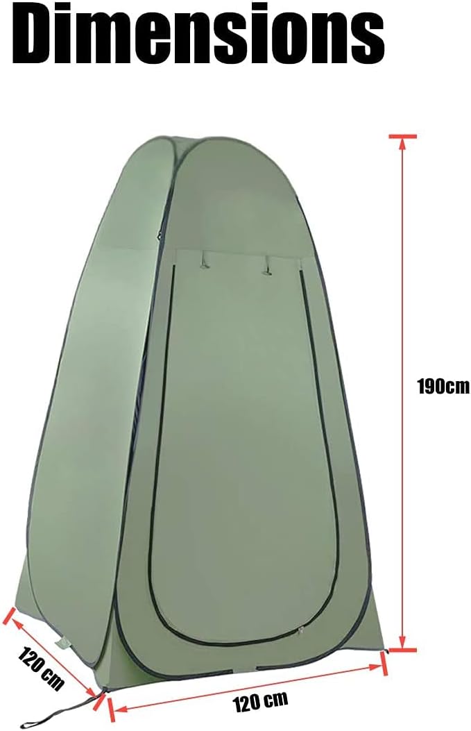 SKEIDO Outdoor Changing Clothes Shower Tent Camp Toilet Pop-up Room Privacy Shelter Multi-use