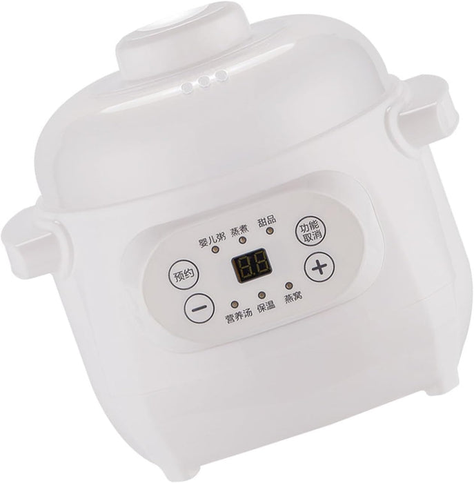 Cryfokt Electric Stew Cooker, Electric Ceramic Slow Cooker Versatile Convenient Use for Rice (UK Plug), Cryfoktxmzs0pg146-12