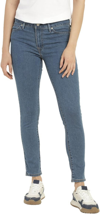 Levi's A7090-0001 Women's Mid Rise 711 Skinny Jeans, Ebony Black Size 26W/28L
