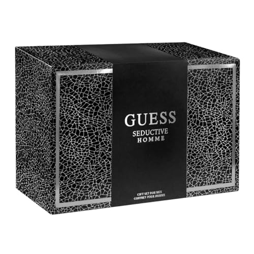 GUESS SEDUCTIVE (M) SET EDT 100ML + 100ML SG + 226ML BODY SPRAY+ POUCH