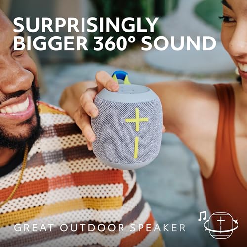 Ultimate Ears WONDERBOOM 4 Portable Waterproof Bluetooth Speaker with Big Bass and 360-Degree Sound, Dustproof Floating Speaker with 131ft (40m) Range - Black