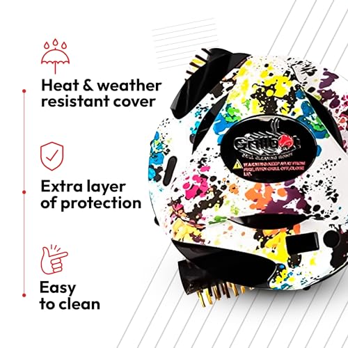 Grillbot Cover Automatic BBQ Grill Cleaning Robot, Robotic Grill Cleaner Accessories Parts, Splash