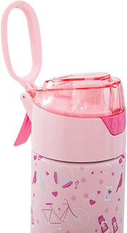 Insulated Stainless Steel Water Bottle w/Spray, Life 640ml - Pink