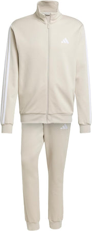 Men's Sportswear Basic 3 Stripes Fleece Tracksuit TRACKSUIT - Grey