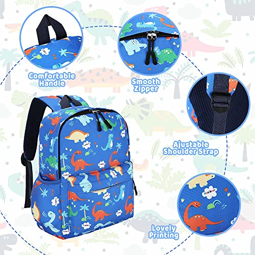 Masroo Kids Backpack Lightweight Children's Nursery School Bag for Toddler Kindergarten Preschool Boys Girls, BLUE - L