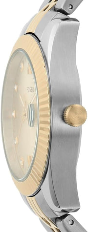 Women's Scarlette Mini Three-Hand Date, Stainless Steel Watch, ES4949