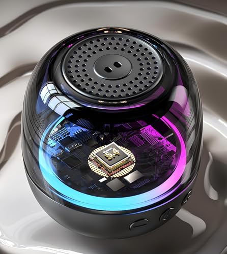 Bluetooth Speaker with RGB Light - Portable Waterproof Wireless Speaker, Multifunctional Phone Stand for iPhone 16/15/14/13/12 Series, Ideal Shower Speaker and Birthday Gift for Everyone (M88)