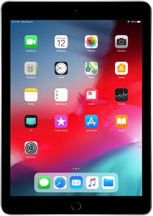 Apple (Refurbished) 2018 iPad 6th generation with Wi-Fi 32GB 9.7in, Space Gray
