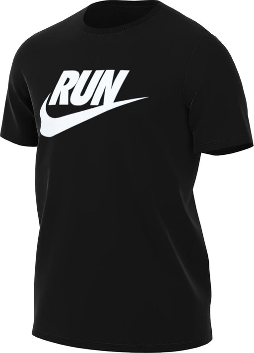 Mens Dri-FIT Run Swoosh TEES AND T-SHIRTS (pack of 1) - BLACK