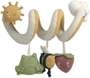 Mamas & Papas Welcome to the World Spiral Activity Toy Baby/Toddler Travel Spiral Activity Toy, Giraffe/Elephant/Lion