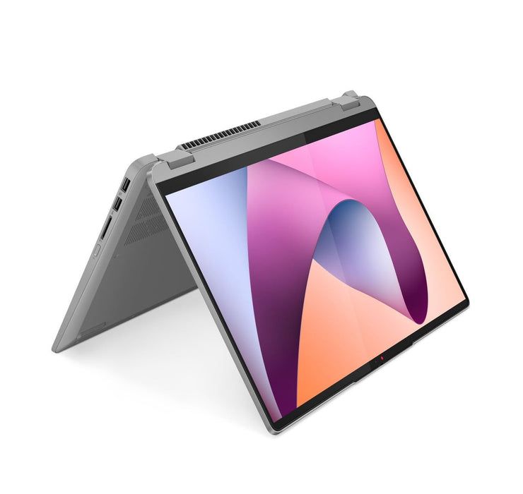 Lenovo IdeaPad Flex 5 14ABR8 2-in-1 Laptop with Pen, 14" WUXGA (1920x1200) Touch Display, Ryzen 7 7730U, 16GB RAM, 512GB SSD, Backlit Eng-Arabic KB, Win 11, Arctic Grey - [82XX0081AX]