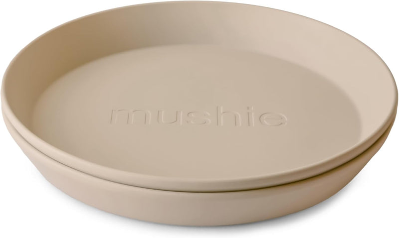 Dinnerware Cups for Kids Set of 2 Reusable BPA Free Dishwasher & Microwave Safe Cups Easy to Hold Made in Denmark (Sage) - Vanilla