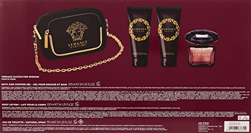 Versace CRYSTAL NOIR EDT 90 ML GIFT SET, 1