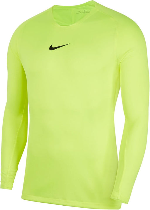 Men's M NK DRY PARK 1STLYR JSY LS Long Sleeved T-shirt - XL Volt/(Black)