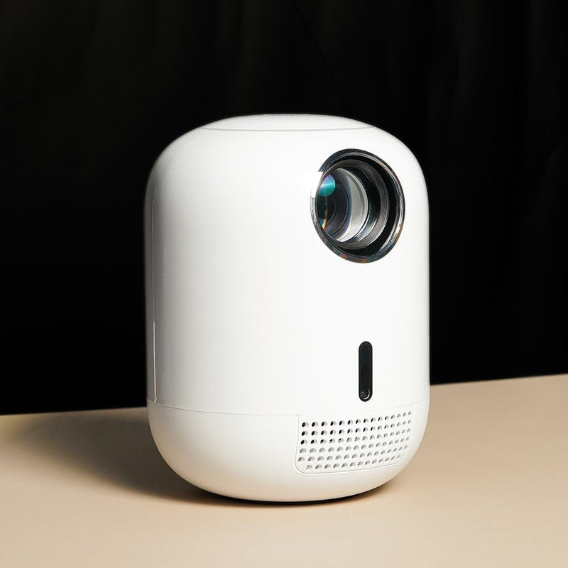 CRONY L010 LCD Smart Projector Android 11 WIFI Mini Portable 4K Full HD 1080p- White