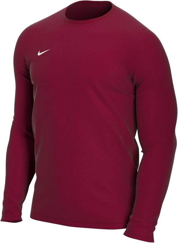 Men's M Nk Dry Park Vii Jsy Ls T-shirt - Team Red/(White)