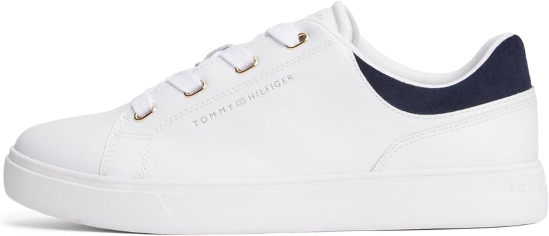 Women Casual Cupsole Sneaker FW0FW08816 Low Top, White - White / Space Blue