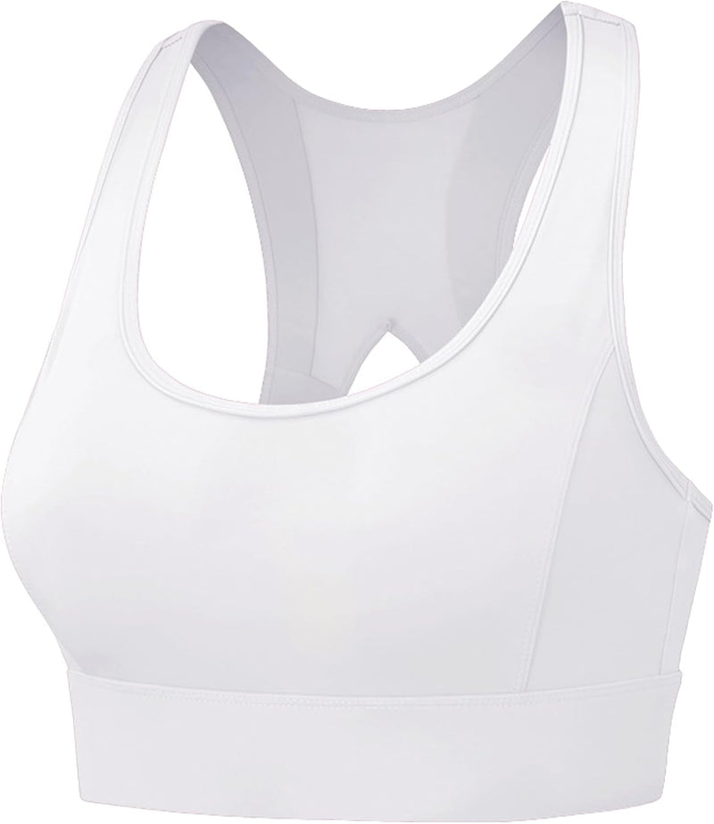 Dress Cici Longline Racerback Sports Bra, High Impact Bra for Running, Gym, Yoga
