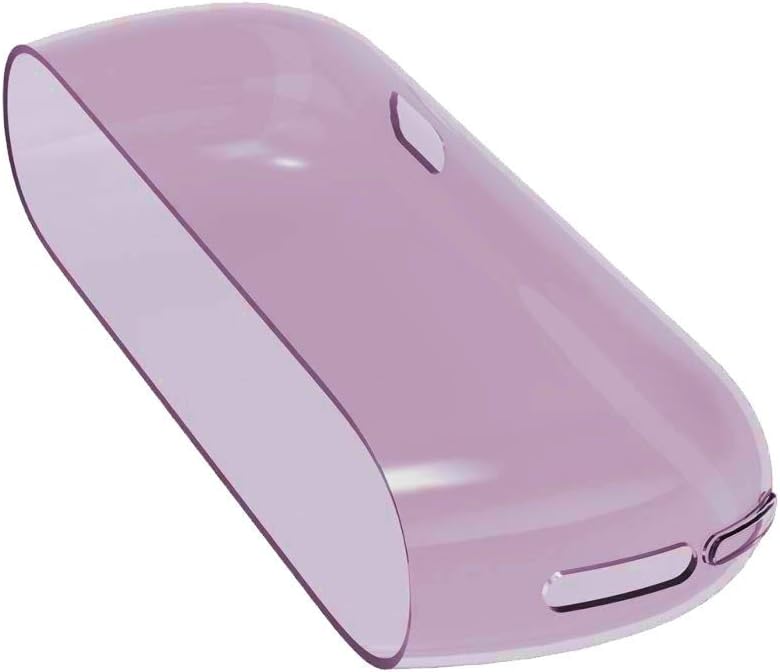 jbTec Protective Case Compatible with IQOS 3.0 / Duo - Case Accessory Case Cover Shell E-Cigarette Bag Colour: Pink Transparent