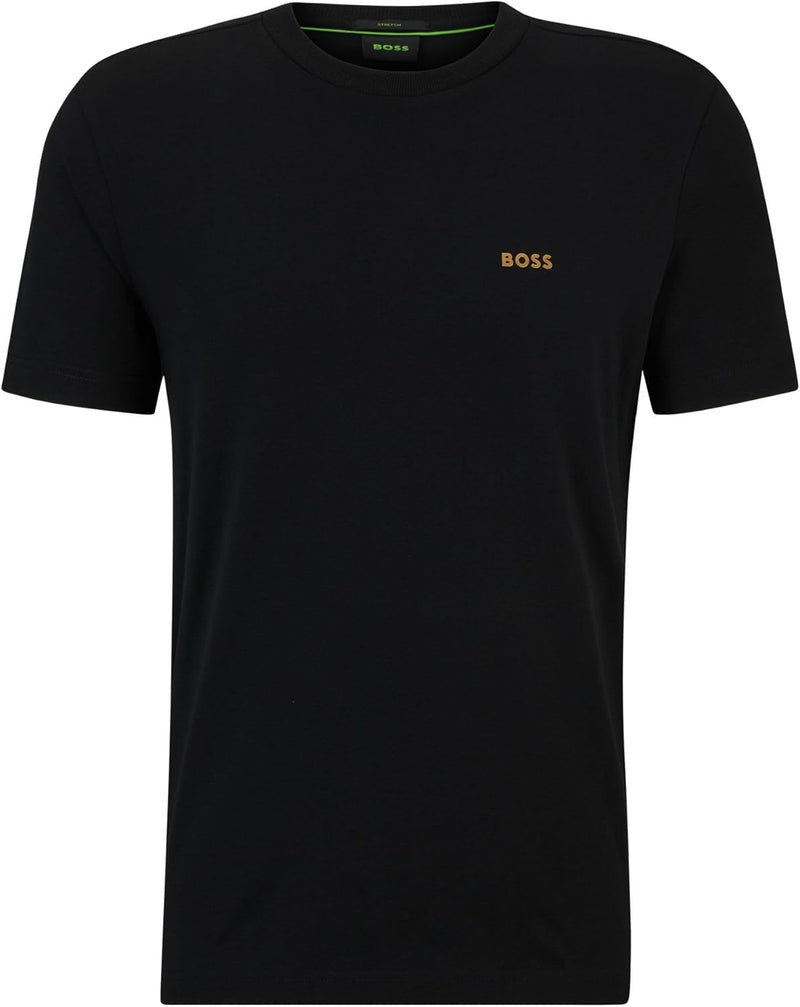 Men Tee T-shirt (pack of 1) - Black