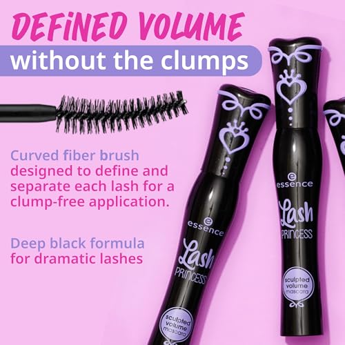 Essence Lash Princess Sculpted Volume Mascara, Black - 12 ml