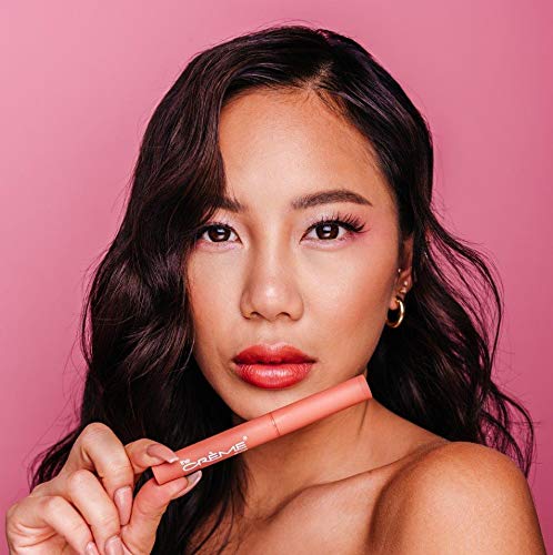 The CrÃ¨me Shop Lip Color Cushion Lipstick. Velvet Matte Finish. Buildable, Moisturizing, Long Wear Cream Formula. -Barely There