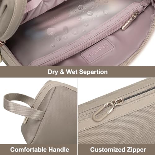 Women's Makeup Bag, Large Capacity Cosmetic Bags for Women, Stylish and Durable Women's Carry-all Bag with Multiple Pockets Daily Use for Women