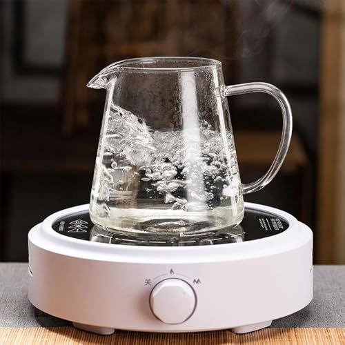 Glass Teapot with Infuser, Stovetop Safe, Blooming and Loose Leaf Tea Maker Set, with Removable Stainless Steel Infuser (750ml)