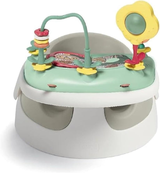 Mamas & Papas Baby Snug Seat and Activity Tray with Adjustable Features, Supportive, Stable and Easy Clean Design in Blossom (Pink)