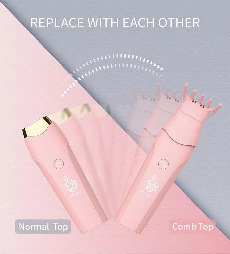 Bakhoor BoSidin USB Rechargeable Comb Incense Burner - Aromatherapy and Style in One Device! Enjoy Portable Relaxation with Hassle-Free Charging for Home Office & Car - X007 (X007-Pink)
