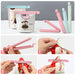 20 Pcs Food Clips, Plastic Food Bag Sealing Clips Anti-Oxidation Food Clips Bag Clips for Food Storage, Kitchen, Travel, Camping (6.1 inch and 4.7 inch)