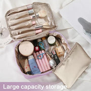 Queboom Travel Makeup Bag Cosmetic Bag Makeup Bag Toiletry bag for women and girls