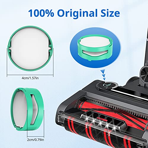 6 Pack Odor Neutralizer Cartridge for Shark HZ3000UKT, IZ400UK, IZ400UKT, IZ420UKT, NZ860UK, NZ860UKT, AZ913UK,AZ913UKT Vacuum Cleaner, Anti Odour Cartridge for Shark,Compare to Part No.1541fc3000