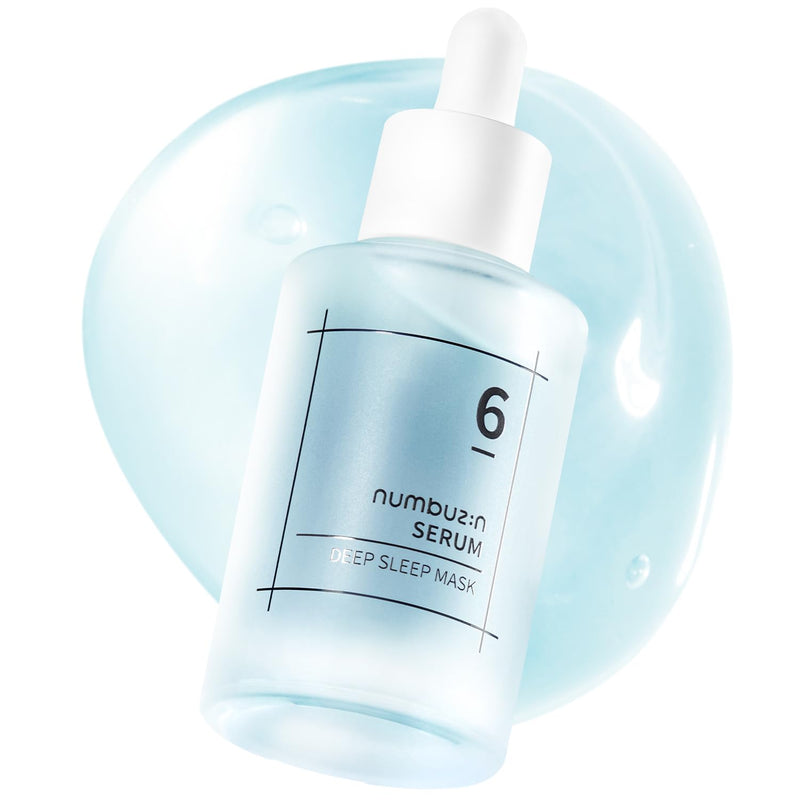 numbuzin No.6 Serum | Iceland Glacier Water Serum for Instant and Long-lasting Hydration with Hyaluronic Acid & Niacinamide | Korean Skin Care for Dry Skin | 50ml