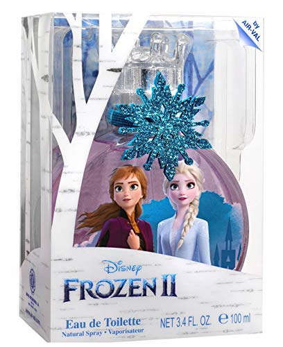 Air-Val Frozen 2 Eau De Toilette Perfume For Children + Charm, 100 ml