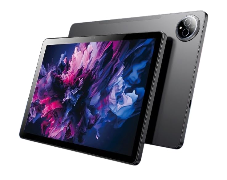Oteeto TAB14 Pro | Android 15 & 11.0" INCELL 1280x800 Display | 12GB RAM + 512GB ROM | 5G Wi-Fi & 8000mAh Battery | Octa Core 2.0GHz | 8.0MP Front + 13.0MP Rear Camera | Include Keyboard & Mouse- Grey