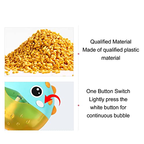 Sorandy Automatic Bubble Bath Maker Machine for Bathtub Fun Shower Bubble Blower Toys Sing Along Bath Bubble Machine Great Gifts for Toddlers Kids with 3 Suction Cups