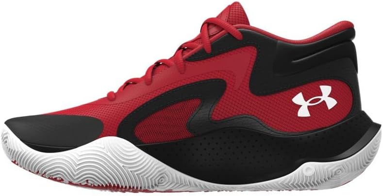 UA GS JET 25 FOOTWEAR for KIDS RED 5
