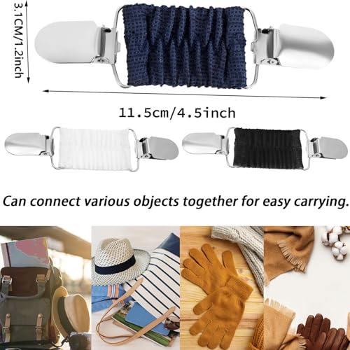 3PCS Fashion Dress Shirt Cinch Clips, Retro Cardigan & Sweater Waist Cincher, Travel-friendly Decorative Brooch Clip Buckle for Women and Girls, Easy-to-use Clothes Tightening Accessory